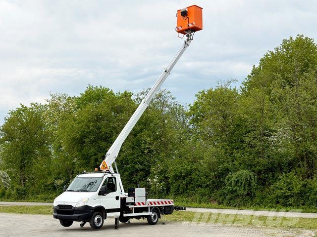 Iveco DAILY 35S13*Hubarbeitsbühne *MULTITEL 160 ALU/DS Εναέριες πλατφόρμες τοποθετημένες σε φορτηγό