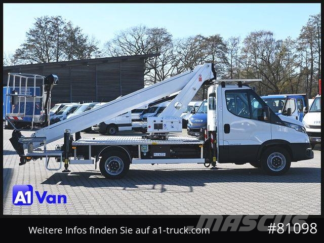 Iveco Daily 35S14 Oil &amp; Steel Scorpion 18 meter 11 B Ant vilkikų montuojamos kėlimo platformos