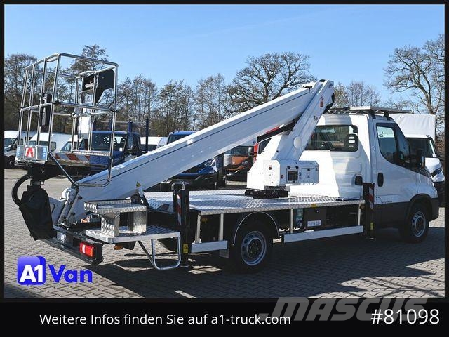 Iveco Daily 35S14 Oil &amp; Steel Scorpion 18 meter 11 B Ant vilkikų montuojamos kėlimo platformos