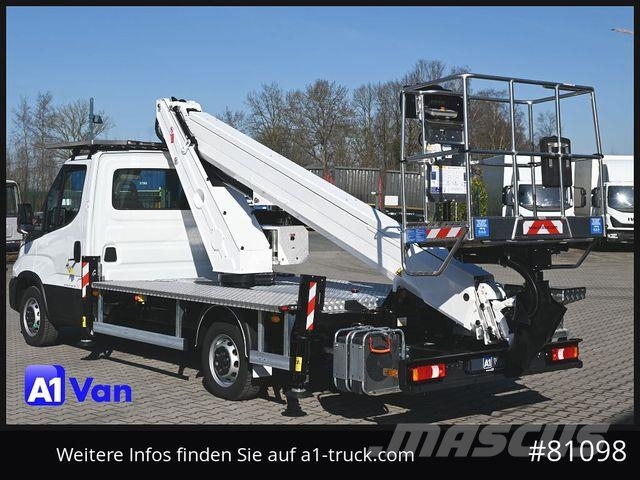 Iveco Daily 35S14 Oil &amp; Steel Scorpion 18 meter 11 B Ant vilkikų montuojamos kėlimo platformos