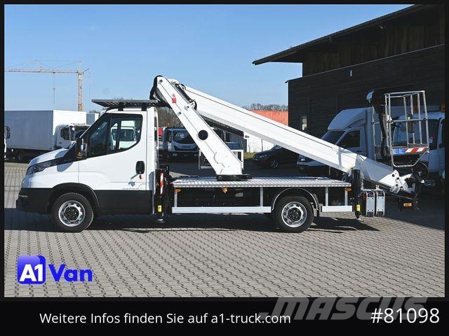 Iveco Daily 35S14 Oil &amp; Steel Scorpion 18 meter 11 B Ant vilkikų montuojamos kėlimo platformos