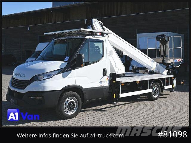 Iveco Daily 35S14 Oil &amp; Steel Scorpion 18 meter 11 B Ant vilkikų montuojamos kėlimo platformos