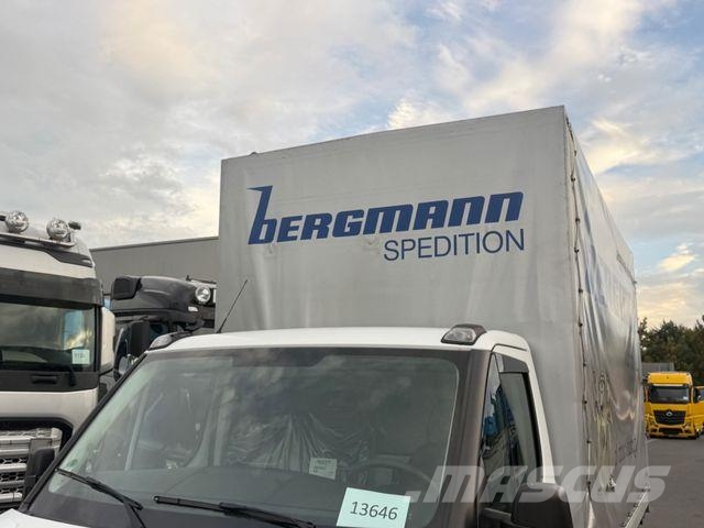 Iveco Daily 35s14, Pritsche/Plane, Palfinger LBW Klima 커튼사이더 트럭