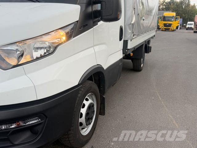 Iveco Daily 35s14, Pritsche/Plane, Palfinger LBW Klima 커튼사이더 트럭