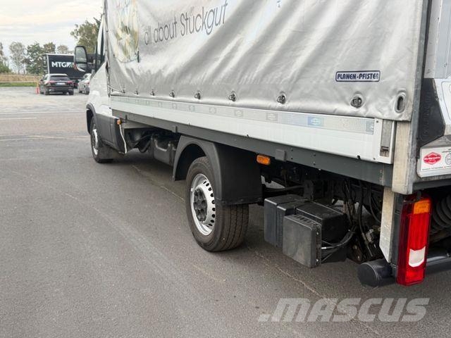 Iveco Daily 35s14, Pritsche/Plane, Palfinger LBW Klima 커튼사이더 트럭