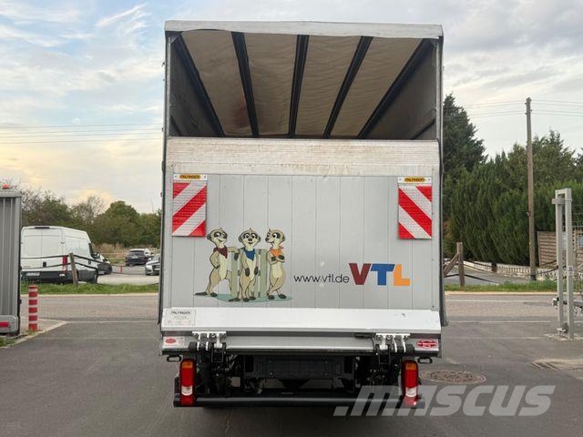 Iveco Daily 35s14, Pritsche/Plane, Palfinger LBW Klima 커튼사이더 트럭