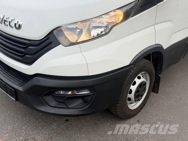Iveco Daily 35s14, Pritsche/Plane, Palfinger LBW Klima 커튼사이더 트럭