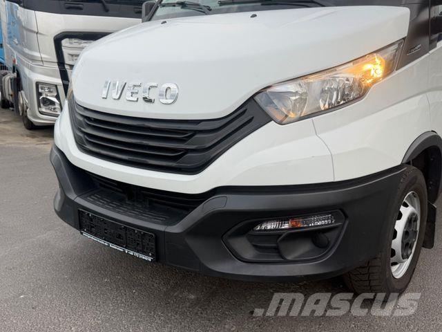 Iveco Daily 35s14, Pritsche/Plane, Palfinger LBW Klima 커튼사이더 트럭