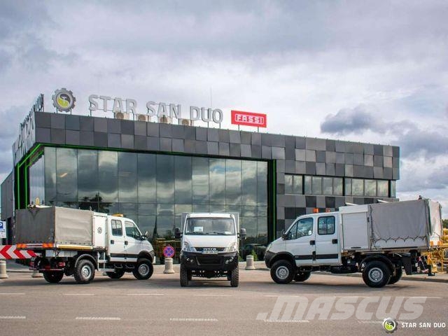 Iveco Daily 55S17 4x4 DOKA 7 seats Webasto Camion cabina sasiu