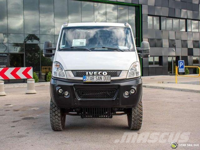 Iveco Daily 55S17 4x4 DOKA 7 seats Webasto Camion cabina sasiu