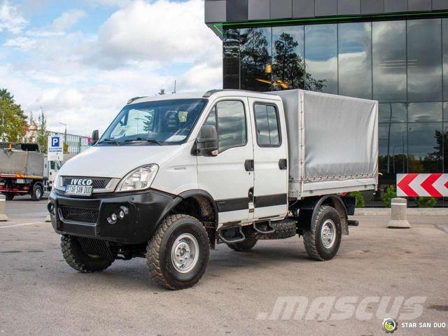 Iveco Daily 55S17 4x4 DOKA 7 seats Webasto Camion cabina sasiu