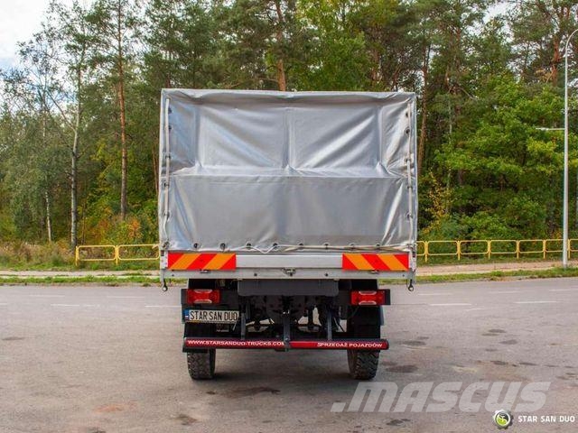 Iveco Daily 55S17 4x4 DOKA 7 seats Webasto Camion cabina sasiu
