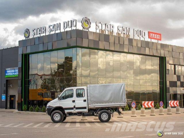 Iveco Daily 55S17 4x4 DOKA 7 seats Webasto Camion cabina sasiu
