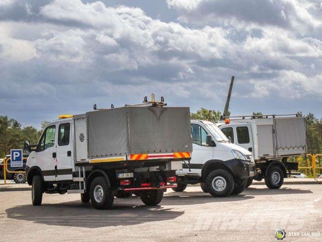 Iveco Daily 55S17 4x4 DOKA 7 seats Webasto Camion cabina sasiu