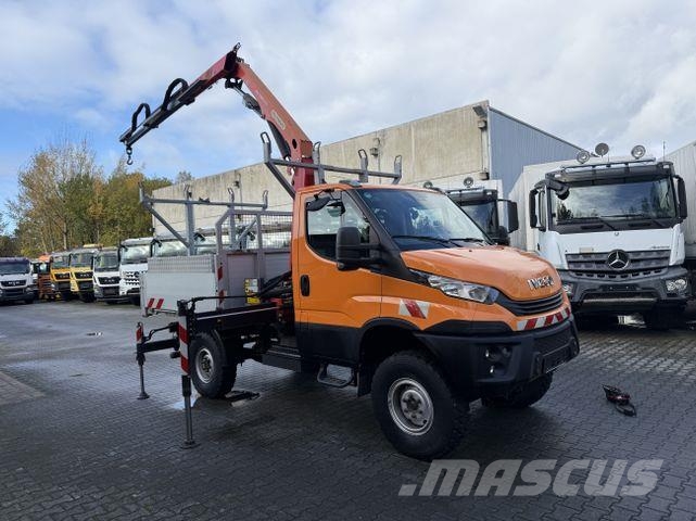 Iveco Daily 55S18W 4X4 Palfinger PK 7.501 Crane trucks