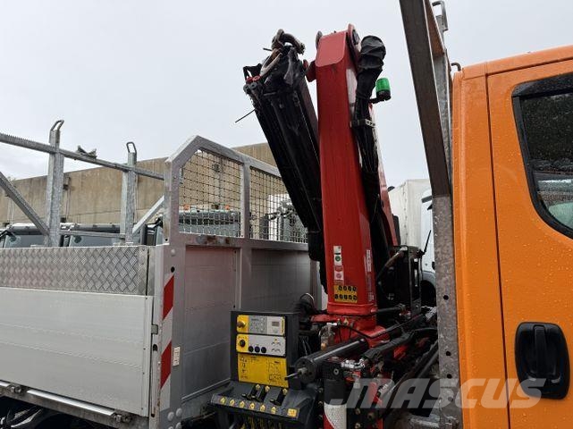 Iveco Daily 55S18W 4X4 Palfinger PK 7.501 Platós / Ponyvás teherautók