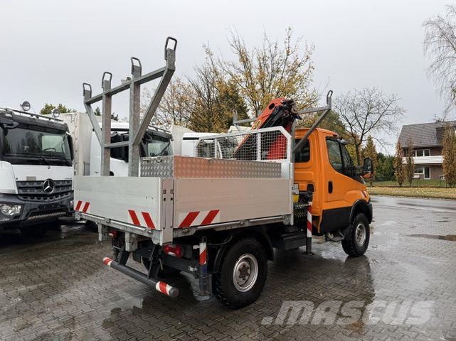 Iveco Daily 55S18W 4X4 Palfinger PK 7.501 Crane trucks