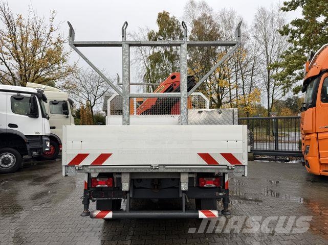Iveco Daily 55S18W 4X4 Palfinger PK 7.501 Platós / Ponyvás teherautók
