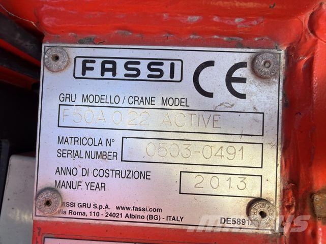 Iveco Daily 65C15 Kran Fassi F50 Tovornjaki z žerjavom