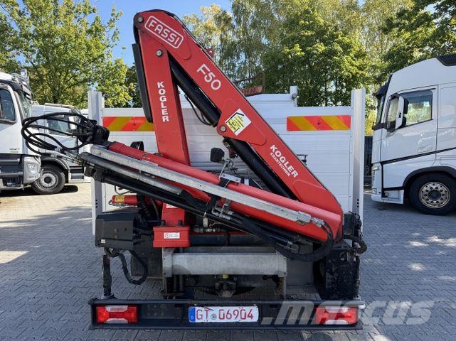 Iveco Daily 65C15 Kran Fassi F50 Tovornjaki s kesonom/platojem