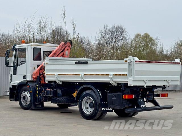 Iveco EUROCARGO 120E25*Kipper 4,20m*ATLAS 910C4,3/1 A1 Camiones grúa