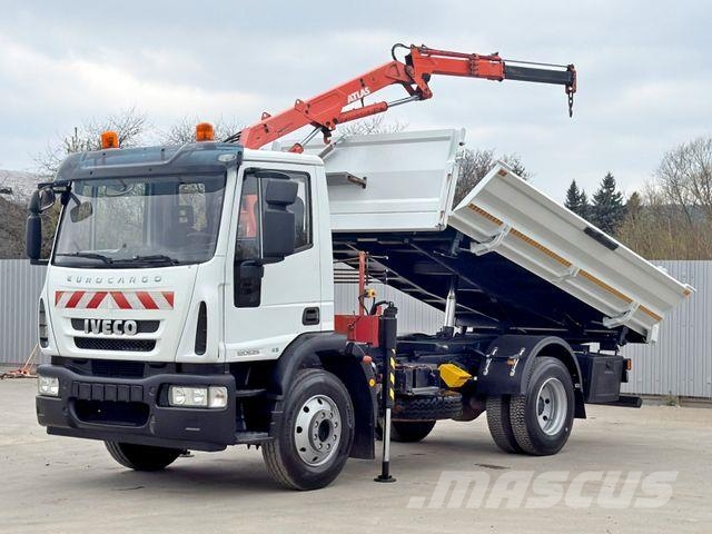 Iveco EUROCARGO 120E25*Kipper 4,20m*ATLAS 910C4,3/1 A1 Camiones grúa
