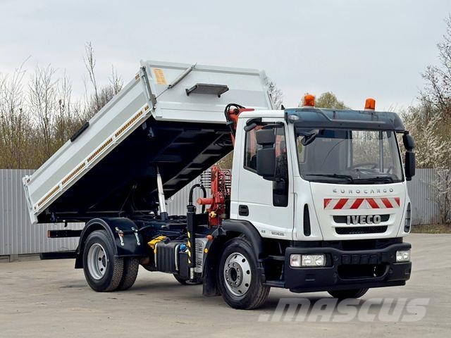 Iveco EUROCARGO 120E25*Kipper 4,20m*ATLAS 910C4,3/1 A1 Camiones grúa