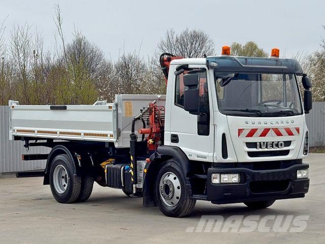 Iveco EUROCARGO 120E25*Kipper 4,20m*ATLAS 910C4,3/1 A1 Camiones grúa