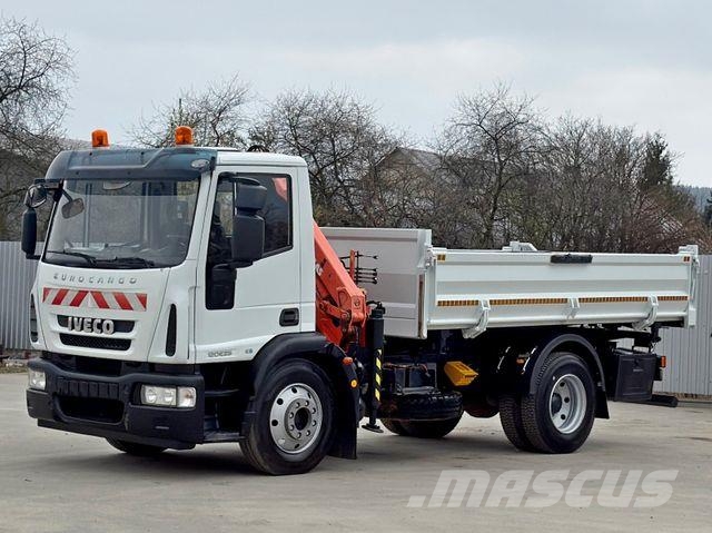 Iveco EUROCARGO 120E25*Kipper 4,20m*ATLAS 910C4,3/1 A1 Camiones grúa