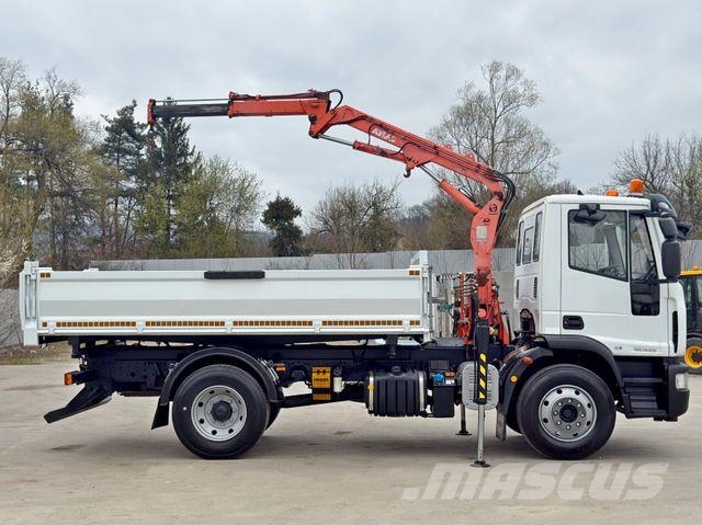 Iveco EUROCARGO 120E25*Kipper 4,20m*ATLAS 910C4,3/1 A1 Camiones grúa