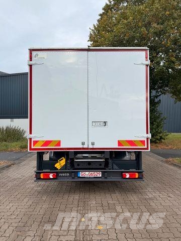 Iveco EUROCARGO 160E210 - Kran - Koffer - 32 TKm Vlakke laadvloer met kraan