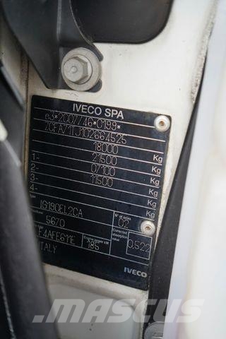 Iveco EUROCARGO / 180-250 / SKRZYNIOWY + HDS / HYVA HC Żurawie samochodowe