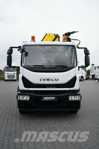 Iveco EUROCARGO / 180-250 / SKRZYNIOWY + HDS / HYVA HC Żurawie samochodowe