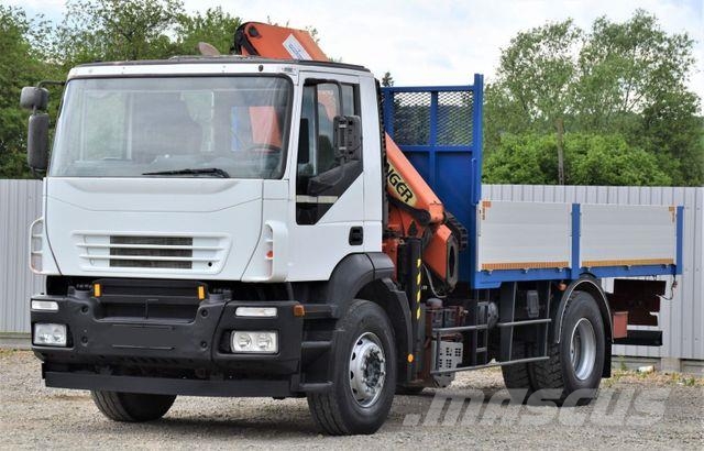 Iveco Eurocargo 180E28 *Pritsche 4,80m + KRAN Φορτηγά με Γερανό