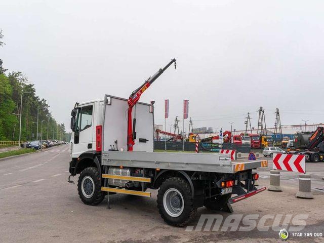 Iveco Eurocargo 4x4 HMF 202 Euro 6 mileage: 76,000 k Araç üzeri vinçler