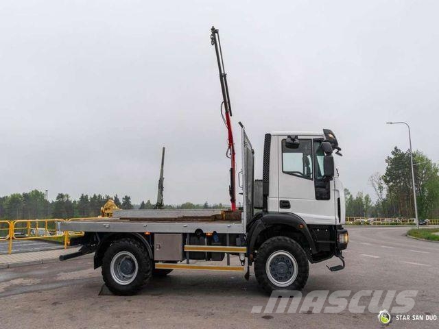 Iveco Eurocargo 4x4 HMF 202 Euro 6 mileage: 76,000 k Araç üzeri vinçler