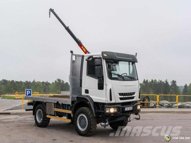 Iveco Eurocargo 4x4 HMF 202 Euro 6 mileage: 76,000 k Araç üzeri vinçler