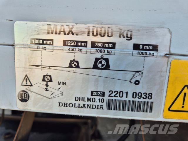 Iveco Eurocargo 75-210/P LBW 1.000kg 3 Sitze Klima Furgonetas de caja cerrada