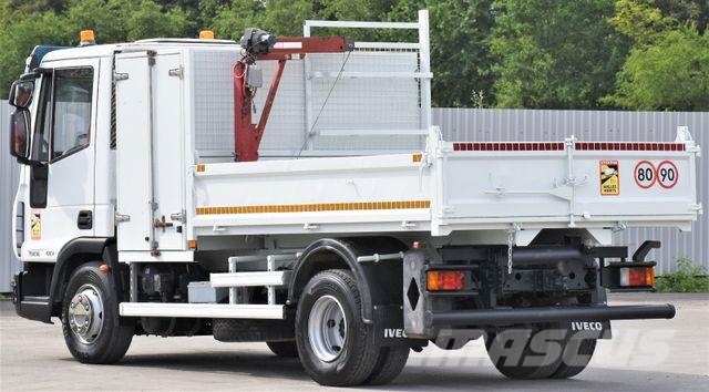 Iveco EUROCARGO 75E16* KIPPER 3,10m* KRAN Wywrotki