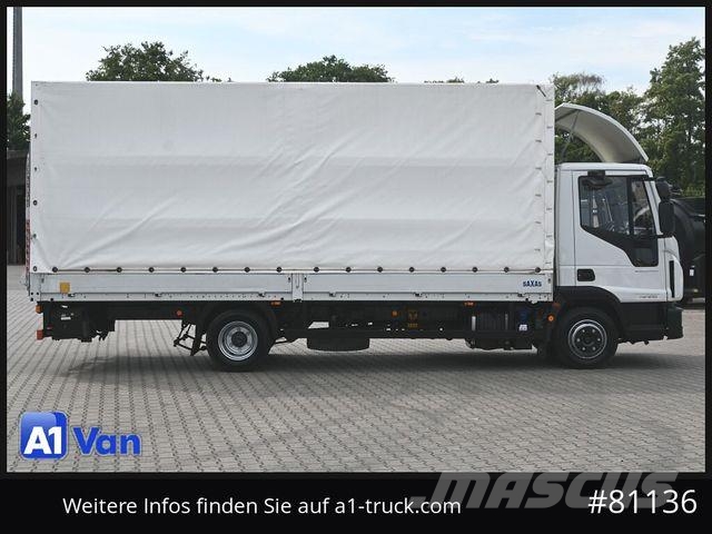 Iveco Eurocargo 75E21 Pritsche Plane, LBW, Luftfederun Camión con caja abierta