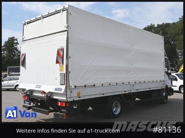 Iveco Eurocargo 75E21 Pritsche Plane, LBW, Luftfederun Camión con caja abierta