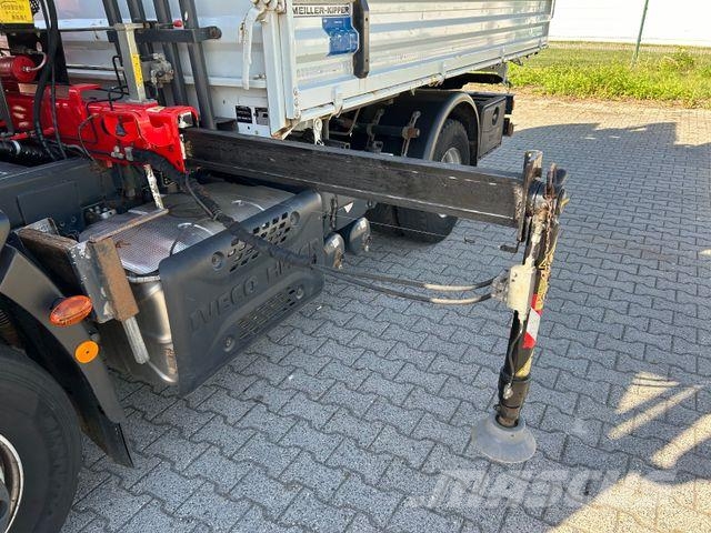 Iveco EuroCargo 80-190 / Fassi F70 + Funk / Meiller Kipper