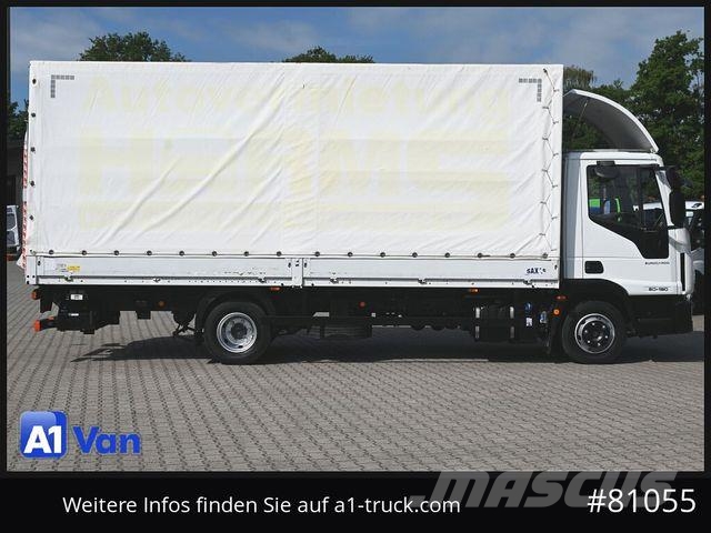 Iveco Eurocargo 80E19 Pritsche Plane, LBW, Luftfederun Camiones de caja de lona