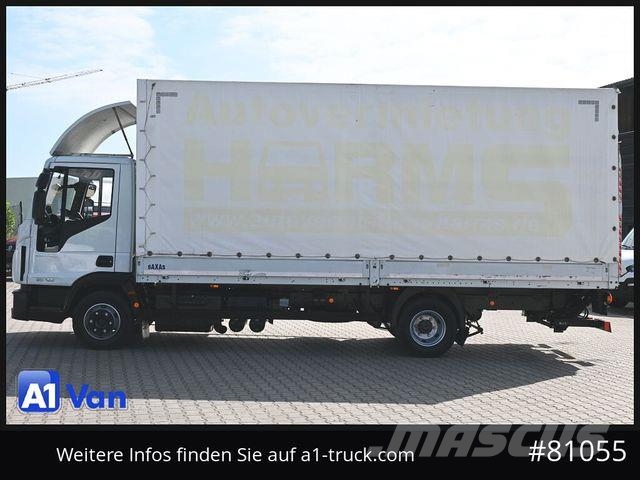 Iveco Eurocargo 80E19 Pritsche Plane, LBW, Luftfederun Camiones de caja de lona