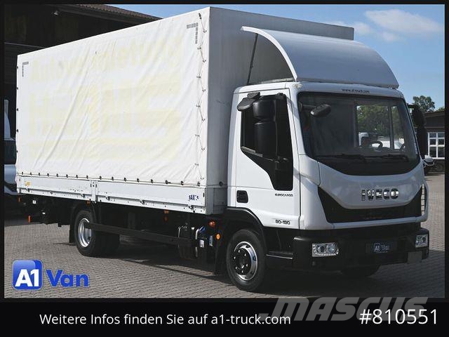 Iveco Eurocargo 80E19 Pritsche Plane, LBW, Luftfederun شاحنات خفيفة/مفصلية الجوانب