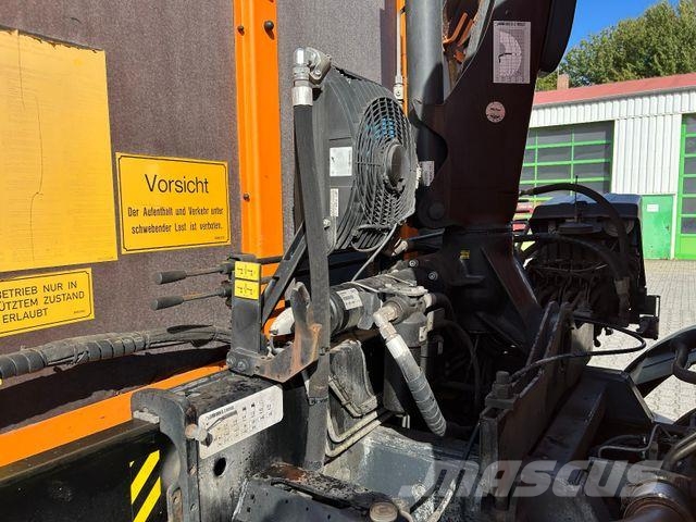 Iveco EuroCargo ML 120 E18 / Hiab 066 + Funk / LBW Pritschenwagen/Pritschenwagen mit Seitenklappe