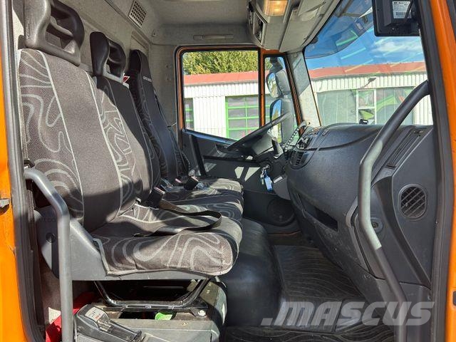 Iveco EuroCargo ML 120 E18 / Hiab 066 + Funk / LBW Pritschenwagen/Pritschenwagen mit Seitenklappe