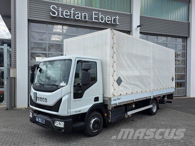 Iveco Eurocargo ML75E16 LBW 1.000kg 3 Sitze Klima Tovornjaki s ponjavo