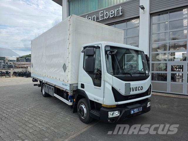 Iveco Eurocargo ML75E16 LBW 1.000kg 3 Sitze Klima Tovornjaki s ponjavo