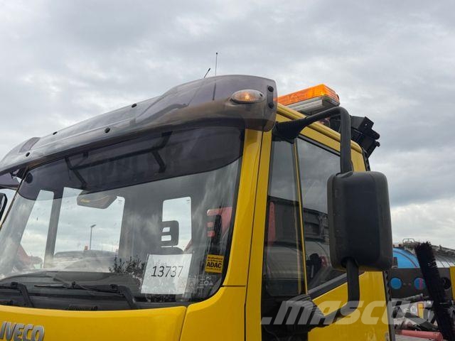 Iveco ML150E28, Omars Schiebeplateau, Palfinger Kran Bergungsfahrzeuge